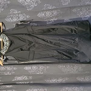 Black cocktail dress